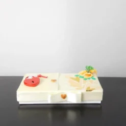 Geldgeschenk Hochzeit, Geschenkbox mit süßem Liebes-Schloss, Hochzeitsgeschenk