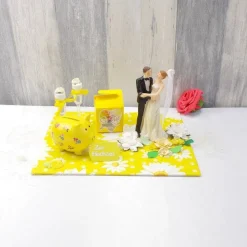 Geldgeschenk Hochzeit, Hochzeitsgeschenk, Sparschwein, gelb
