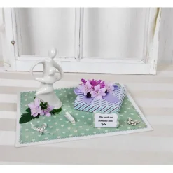 Geldgeschenk Hochzeit, Hochzeitsgeschenk, grün, mit moderner Figur