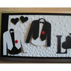 Geldgeschenk Hochzeit Männer Männerhochzeit Schwule Schokoladengeschenk Geldgeschenkdose Verpackung Schokolade