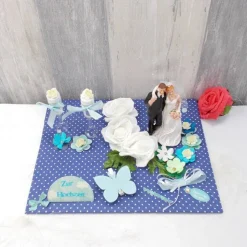 Geldgeschenk, Hochzeitgeschenk, blau, Geschenk Hochzeit
