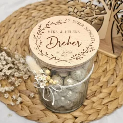 Geldgeschenk Hochzeitsgeschenk personalisiert Gravur Geldverpackung Geschenk Geld Hochzeit