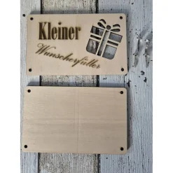 Geldgeschenk Holz Geldkarte – Kreative Geschenkidee für Reise, Geburtstag & Wunscherfüller