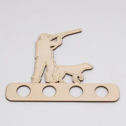 Geldgeschenk Jäger - aus Birkenholz - kreative Art Geld zu verschenken