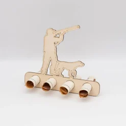 Geldgeschenk Jäger - aus Birkenholz - kreative Art Geld zu verschenken