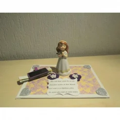 Geldgeschenk Jugendweihe Mädchen – Kreatives Geschenk mit Figur & Umschlag, 13x18 cm