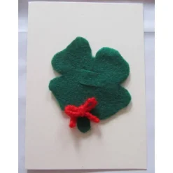 Geldgeschenk Karte Kleeblatt