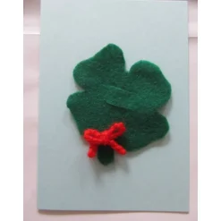 Geldgeschenk Karte Kleeblatt