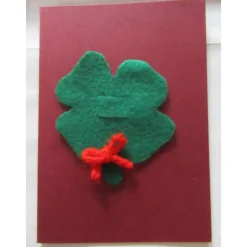 Geldgeschenk Karte Kleeblatt