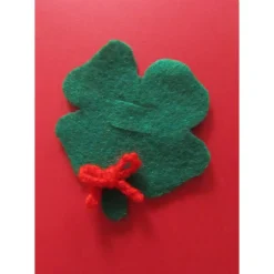 Geldgeschenk Karte Kleeblatt