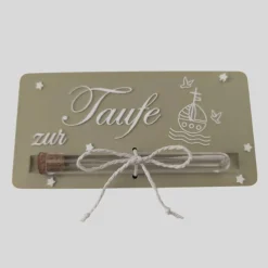 Geldgeschenk Karte mit Reagenzglas – Geburtstag, Kommunion, Taufe – 3D Druck PLA Geschenk – Gutschein Verpackung kreativ