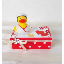 Geldgeschenk Krankenschwester, Quietscheente, lustig, Geburtstagsgeschenk