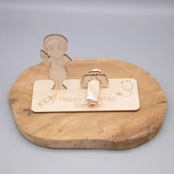 Geldgeschenk Krankenschwester - aus Holz personalisiert