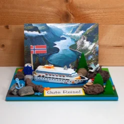 Geldgeschenk Kreuzfahrt Schiffsreise Gutschein Schiff Hochzeitsreise Ruhestand, Kleinigkeiten von NB