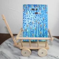 Geldgeschenk LEITERWAGEN KRISTALLE zu Ostern Muttertag Valentintstag Vatertag Geburtstag oder zu einem anderen Jubiläum