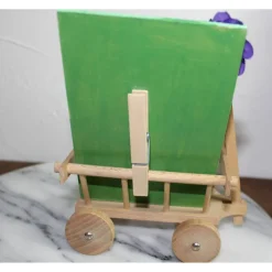 Geldgeschenk LEITERWAGEN VEILCHEN zu Ostern Muttertag Valentintstag Vatertag Geburtstag oder zu einem anderen Jubiläum