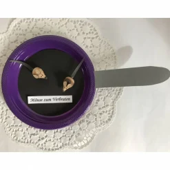 Geldgeschenk Mädchen Mäuse zum Verbraten Frauen lila Geld schenken Geburtstag Kommunion Konfirmation Firmung Jugendweihe