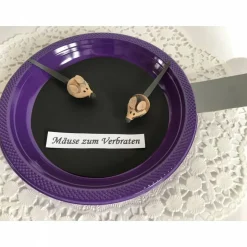 Geldgeschenk Mädchen Mäuse zum Verbraten Frauen lila Geld schenken Geburtstag Kommunion Konfirmation Firmung Jugendweihe