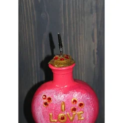 Geldgeschenk Notizhalter I LOVE YOU Geschenk zum Valentintstag Geburtstag Hochzeitstag Jubiläum Jahrestag