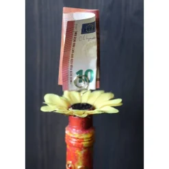Geldgeschenk Notizhalter SONNENBLUME Geschenk zum Valentintstag Geburtstag Hochzeitstag Jubiläum Jahrestag Muttertag