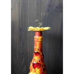 Geldgeschenk Notizhalter SONNENBLUME Geschenk zum Valentintstag Geburtstag Hochzeitstag Jubiläum Jahrestag Muttertag