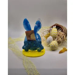 Geldgeschenk Ostern "Hase" blau