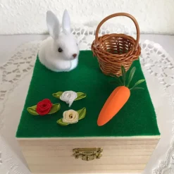 Geldgeschenk Ostern Kinder Mann Frau verpacken Holzbox Osterhase Mädchen Junge Geld verschenken Gutschein