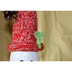 Geldgeschenk  OTTO SNOW, nette Idee zum Nikolaus, witziges Upcycling-Projekt, gestaltet mit Acrylfarbe und Wolle