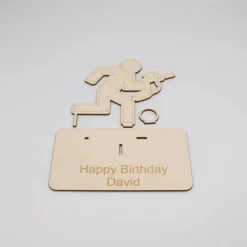 Geldgeschenk Paintball - aus Holz personalisiert