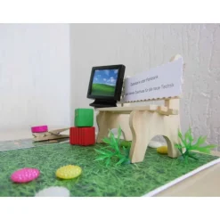 Geldgeschenk PC oder Laptop – Originelle Geschenkidee zum Geburtstag mit Parkbank & Datenbank-Deko