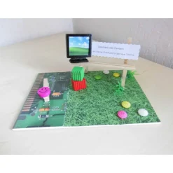 Geldgeschenk PC oder Laptop – Originelle Geschenkidee zum Geburtstag mit Parkbank & Datenbank-Deko