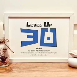 Geldgeschenk personalisiert zum 30. Geburtstag Mann – Retro Gaming Geschenk mit Namen