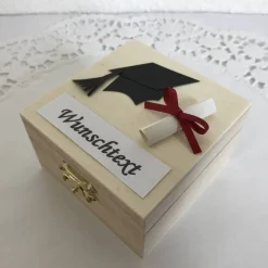 Geldgeschenk personalisiert Promotion Abschluss Doktor-Titel Studium Examen Geschenk Gutschein Geld verschenken