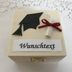Geldgeschenk personalisiert Promotion Abschluss Doktor-Titel Studium Examen Geschenk Gutschein Geld verschenken
