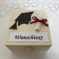 Geldgeschenk personalisiert Promotion Abschluss Doktor-Titel Studium Examen Geschenk Gutschein Geld verschenken