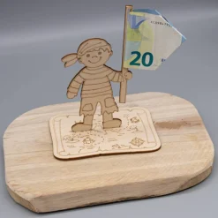 Geldgeschenk Pirat