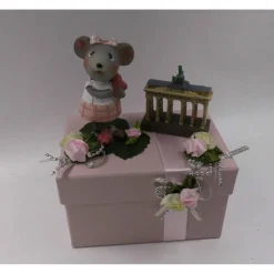 Geldgeschenk Reise Berlin – Geschenkbox Mäuse für Mädchen & Frauen, personalisierbar