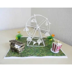 Geldgeschenk Riesenrad – Kirmes Deko Prater Wien, London oder Titisee – Urlaub & Reise