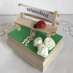 Geldgeschenk Ruhestand Rente Pension Altersteilzeit Garten Jubiläum Bank Frau Mann