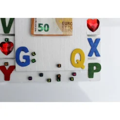 Geldgeschenk SCHULANFANG erster Schultag ABC Schütze Bild zum Schulanfang