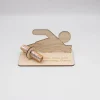 Geldgeschenk Schwimmen - aus Holz personalisiert