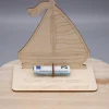 Geldgeschenk Segelboot - aus Holz personalisiert