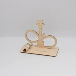 Geldgeschenk Shisha- aus Holz personalisiert