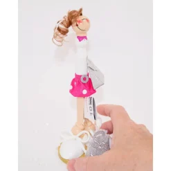 Geldgeschenk Shopping Queen – Einkaufsgutschein und Geburtstagsgeschenk handgefertigt aus Holz