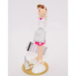 Geldgeschenk Shopping Queen – Einkaufsgutschein und Geburtstagsgeschenk handgefertigt aus Holz