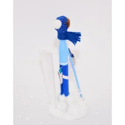 Geldgeschenk Skifahrer – Originelle Winterfigur zum Geburtstag und Weihnachten