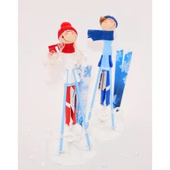 Geldgeschenk Skifahrer – Originelle Winterfigur zum Geburtstag und Weihnachten