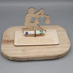 Geldgeschenk Sternzeichen Waage