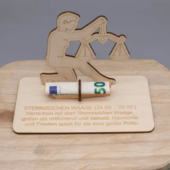 Geldgeschenk Sternzeichen Waage