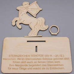 Geldgeschenk Sternzeichen Schütze
